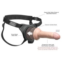   Body Dock OG - připevnitelný nosič s přísavkou (černý)