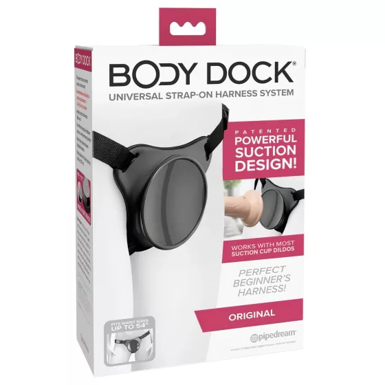 Body Dock OG - připínací spodní část s přísavkou (černá)