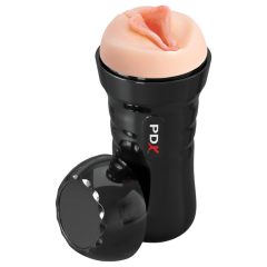   Wet Pussies Super Luscious Lips - realistická umělá vagína (přírodní)