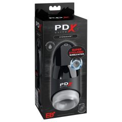 PDX Hydrogasm - nabíjecí rotační masturbátor (černý)