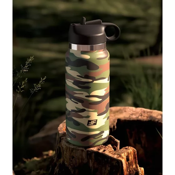 PDX - Fap Flask Happy Camper - masturbátor v láhvi (zeleno‑černý)