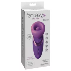   Pipedream - Fantasy For Her - lízací sací vibrátor (fialový)