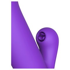   Fantasy For Her - 2in1 lökő vibrátor és csiklóizgató (lila)