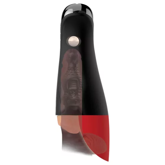 PDX Elite Fuck-O-Matic Pro XL automatický sací masturbátor - černý