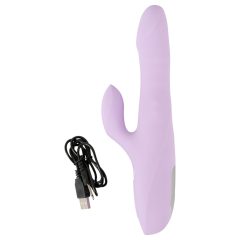   SMILE Thrusting – rotující-vibrující stimulátor s ramenem na klitoris (fialový)
