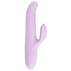   SMILE Thrusting - nabíjecí vibrátor rotační s ramenem na klitoris (fialový)