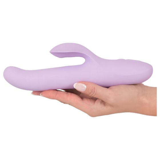SMILE Thrusting – rotující-vibrující stimulátor s ramenem na klitoris (fialový)