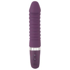   SMILE Soft - akumulátorový, vyhřívaný vibrátor (fialový)
