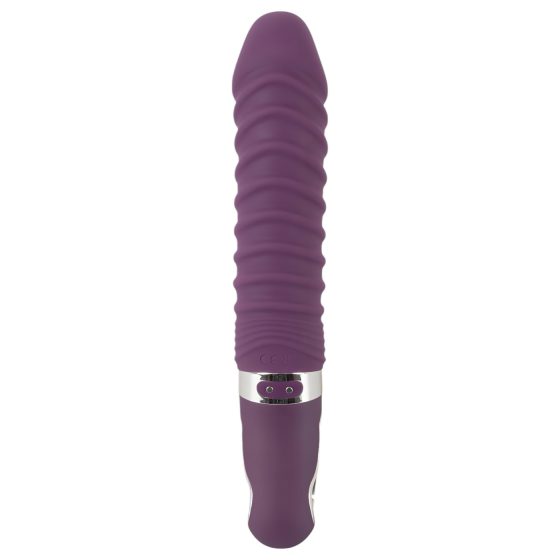 SMILE Soft - akumulátorový, vyhřívaný vibrátor (fialový)