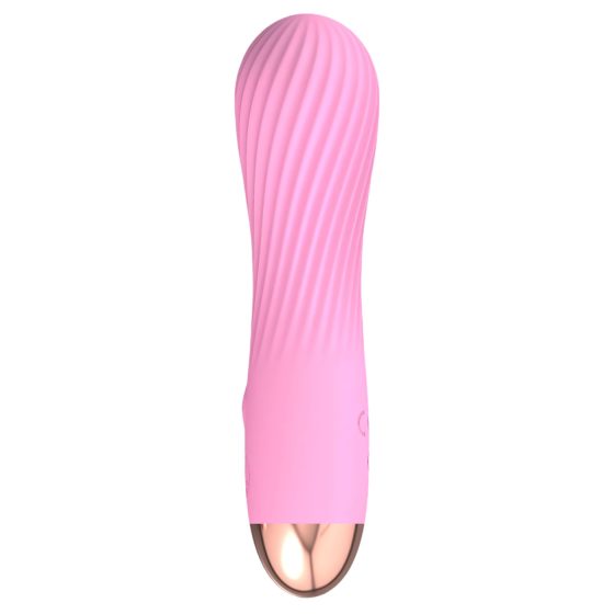 Cuties Mini - akumulátorový, vodotěsný, spirálový vibrátor (růžový)
