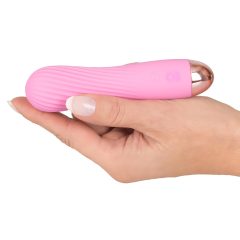   Cuties Mini - akumulátorový, vodotěsný, spirálový vibrátor (růžový)