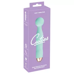   Cuties Mini Wand - akumulátorový, vodotěsný masážní vibrátor (zelený)