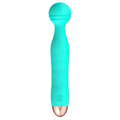   Cuties Mini Wand - akumulátorový, vodotěsný masážní vibrátor (zelený)