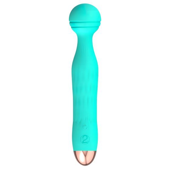 Cuties Mini Wand - akumulátorový, vodotěsný masážní vibrátor (zelený)