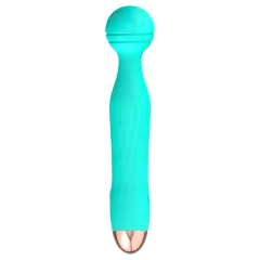   Cuties Mini Wand - akumulátorový, vodotěsný masážní vibrátor (zelený)