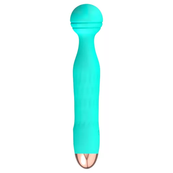 Cuties Mini Wand - akumulátorový, vodotěsný masážní vibrátor (zelený)