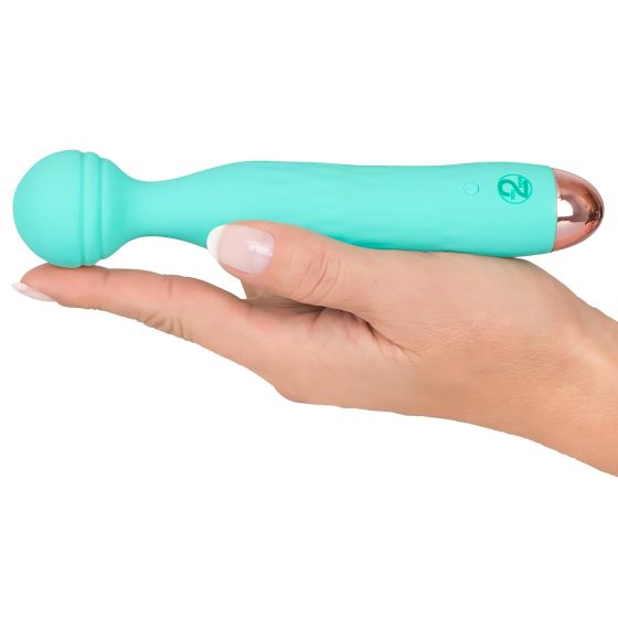 Cuties Mini Wand - akumulátorový, vodotěsný masážní vibrátor (zelený)
