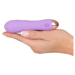   Cuties Mini - akumulátorový, voděodolný, mřížkovaný vibrátor (fialový)