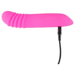   You2Toys - Flashing Mini Vibe - akumulátorový, svítící vibrátor (růžový)