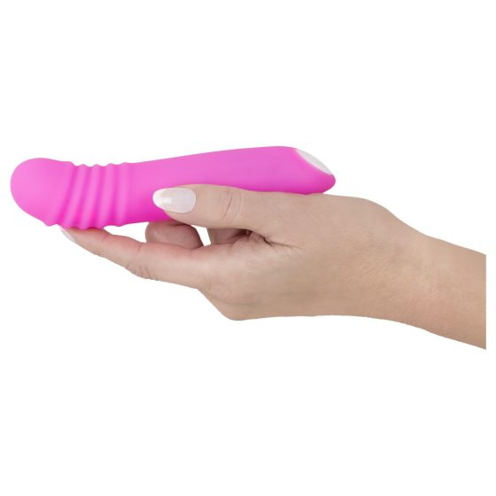 You2Toys - Flashing Mini Vibe - akumulátorový, svítící vibrátor (růžový)
