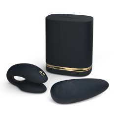   Womanizer Golden Moments 2 - Klitorální a párový vibrátor (černý)