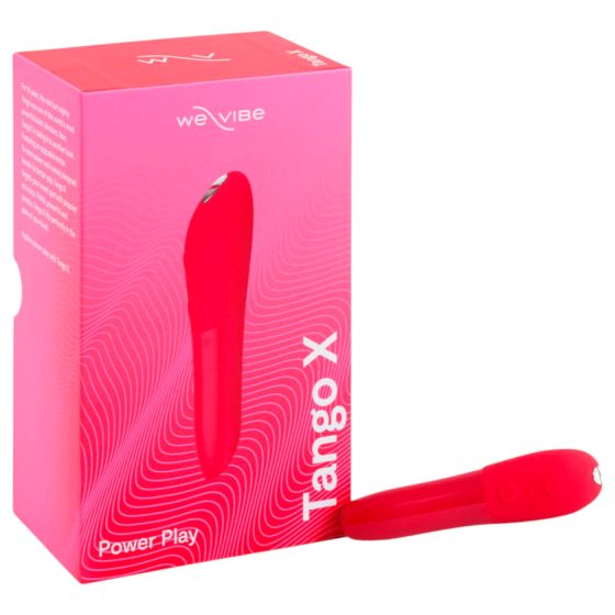 We-Vibe Tango X - akumulátorový, vodotěsný tyčový vibrátor (korál)