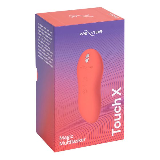 We-Vibe Touch X - nabíjecí, vodotěsný vibrátor na klitoris (korálově)