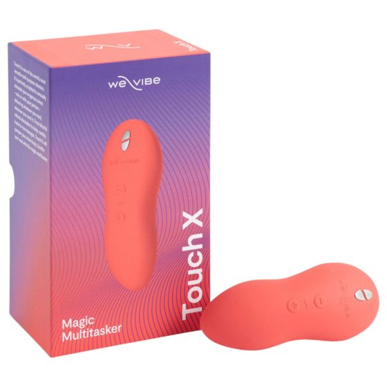 We-Vibe Touch X - nabíjecí, vodotěsný vibrátor na klitoris (korálově)