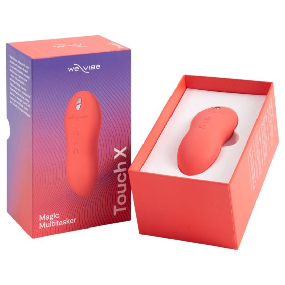 We-Vibe Touch X - nabíjecí, vodotěsný vibrátor na klitoris (korálově)