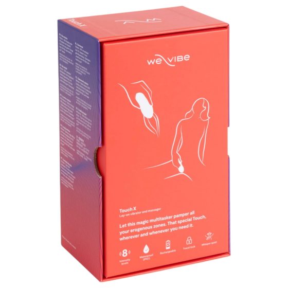 We-Vibe Touch X - nabíjecí, vodotěsný vibrátor na klitoris (korálově)