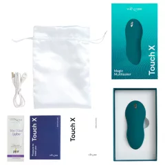   We-Vibe Touch X - akumulátorový, vodotěsný vibrátor na klitoris (zelený)