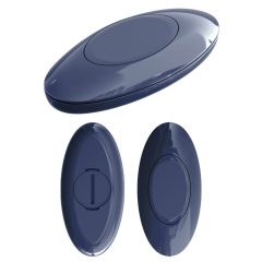   3Some wall banger P-Spot - dobíjecí rádiem řízený vibrátor prostaty (modrý)