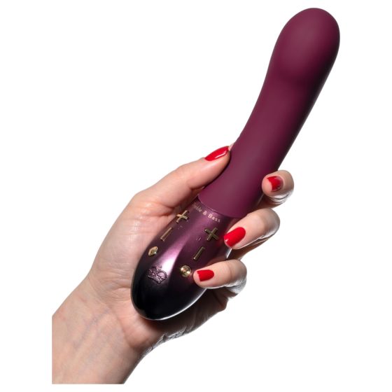 Hot Octopuss Kurve - dobíjecí, vodotěsný vibrátor na bod G (fialový)
