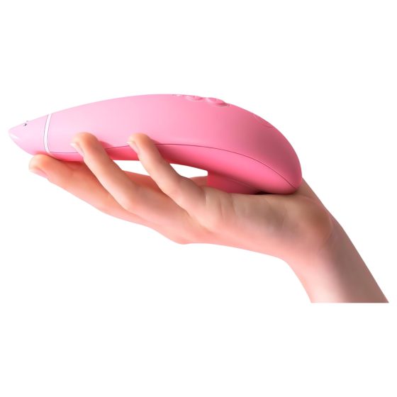 Womanizer Premium Eco - Akumulátorový stimulátor klitorisu s vlnami (růžový)