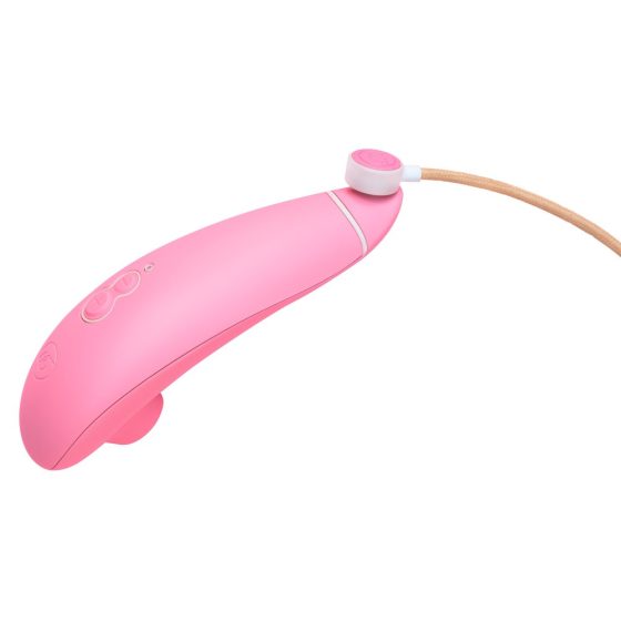 Womanizer Premium Eco - nabíjecí stimulátor klitorisu (růžový)