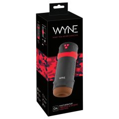 WYNE 04 - akumulátorový vibrátor s absorpcí (hnědý)