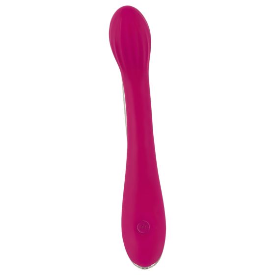 SMILE G-spot - dobíjecí, vroubkovaný vibrátor na G-bod (fialový)