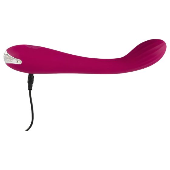 SMILE G-spot - dobíjecí, vroubkovaný vibrátor na G-bod (fialový)