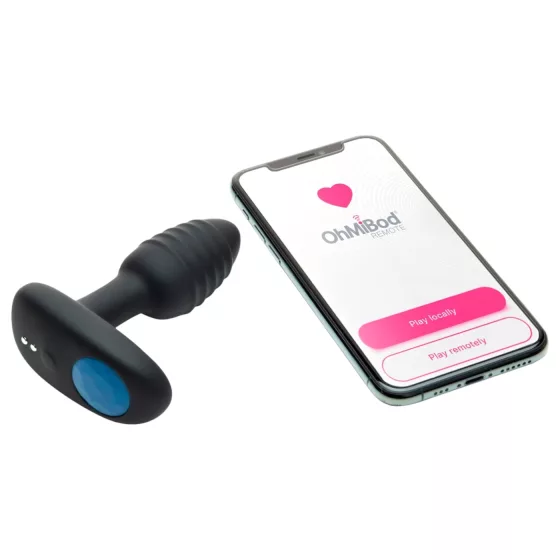 Kiiroo OhMiBod Lumen - interaktivní vibrační stimulátor prostaty (černý)