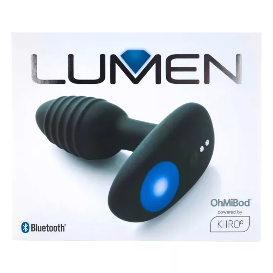 Kiiroo OhMiBod Lumen - interaktivní vibrační stimulátor prostaty (černý)