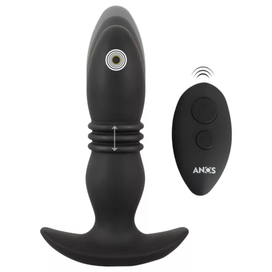 ANOS - anální vibrátor s rádiovým ovládáním - černý