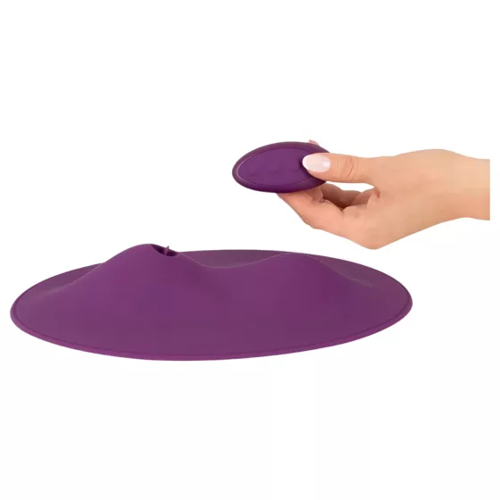 VibePad 2 - vibrační polštářek na lízání - fialový
