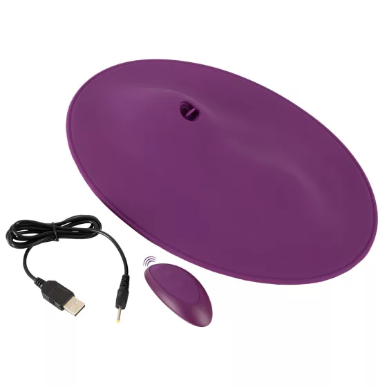 VibePad 2 - vibrační polštářek na lízání - fialový