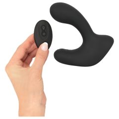   Rebel RC - dobíjecí, rádiem řízený anální vibrátor s pumpováním (černý)