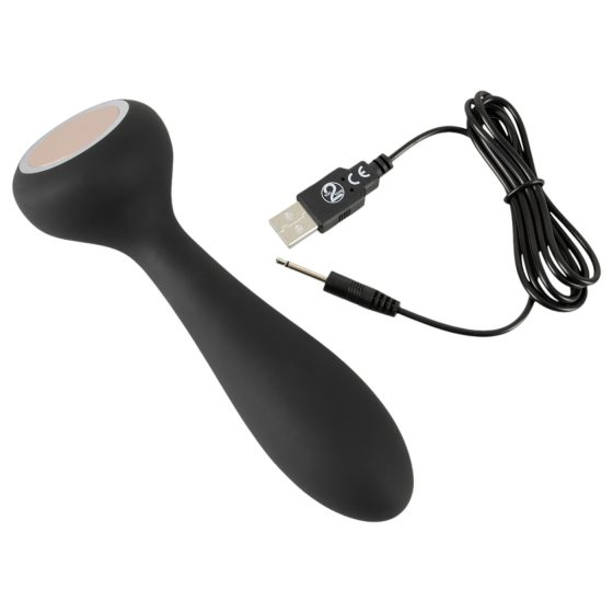You2Toys CUPA - dobíjecí, hřejivý 2v1 vibrátor (černý)