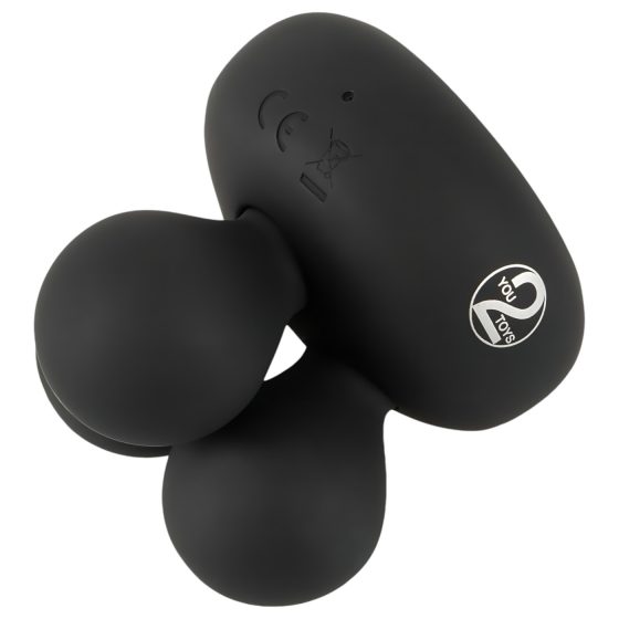 You2Toys CUPA Mini - hřejivý masážní vibrátor (černý)