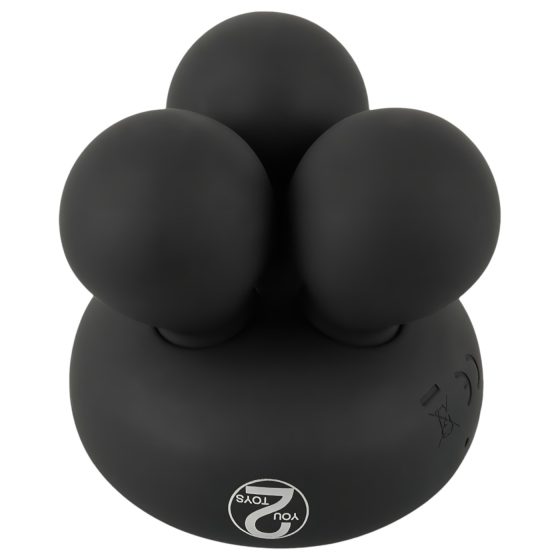You2Toys CUPA Mini - hřejivý masážní vibrátor (černý)