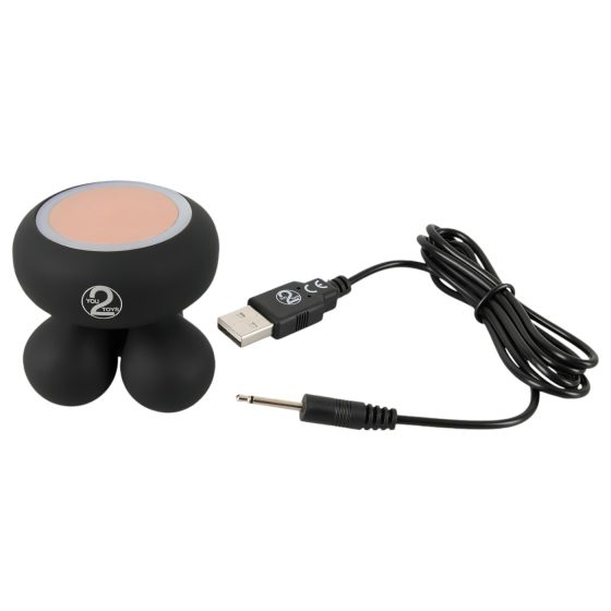 You2Toys CUPA Mini - hřejivý masážní vibrátor (černý)