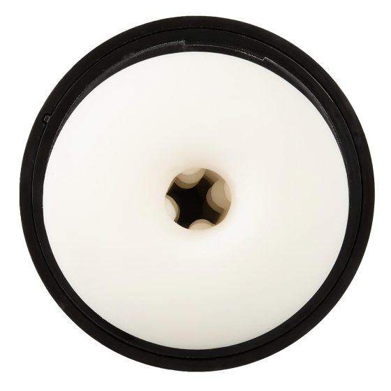 WYNE 02 - masturbátor pro muže - vibrační a sání - akumulátor - černobílý