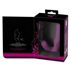   Javida RC - rádiový, 2-funkční vibrátor na klitoris (fialový)